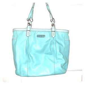Blue Coach Tote